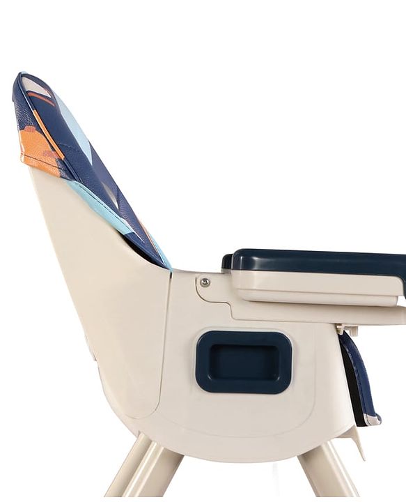 Babyhug 3-in-1 Convertible High Chair - Green| 5-Point Safety Harness| Dual Detachable Food Tray| Adjustable & Foldable Design| Removable Wheels with Brakes| Anti-Skid Base| Toddler & Rocking Chair
