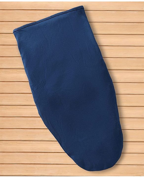 Babyhug Disney Sailor Mickey Premium Swaddle Pack of 2 - Navy & White Soft & Skin Friendly Cotton Velcro Closure| Newborn Baby Wrapper  0 to 6 Months Prevents Startling Reflex Travel Friendly