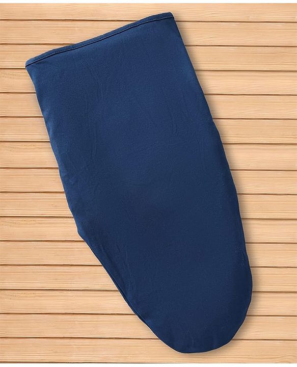 Babyhug Disney Sailor Mickey Premium Swaddle Wrapper Pack of 2 - Navy Blue Soft & Skin Friendly Cotton Velcro Closure Newborn Baby Wrapper 0 to 6 Months Prevents Startling Reflex| Trave Friendly