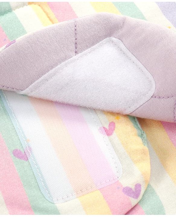 Babyhug Premium 100% Cotton Bear Shaped Carry Nest Cum Sleeping Bag for Babies - Beige - Woodland Theme| Soft Cotton| Snug Wrap Design| Easy-Access| 04 Months Babies| Newborn Essential