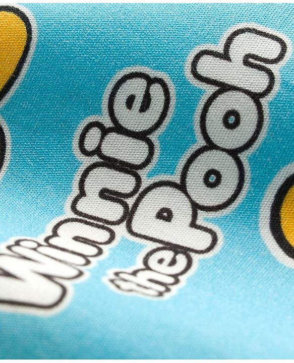 Babyhug Disney Cotton Woven Full Sleeves Shirt & Pyjama Co-ord Night Suit With Winnie The Pooh Print - Light Blue