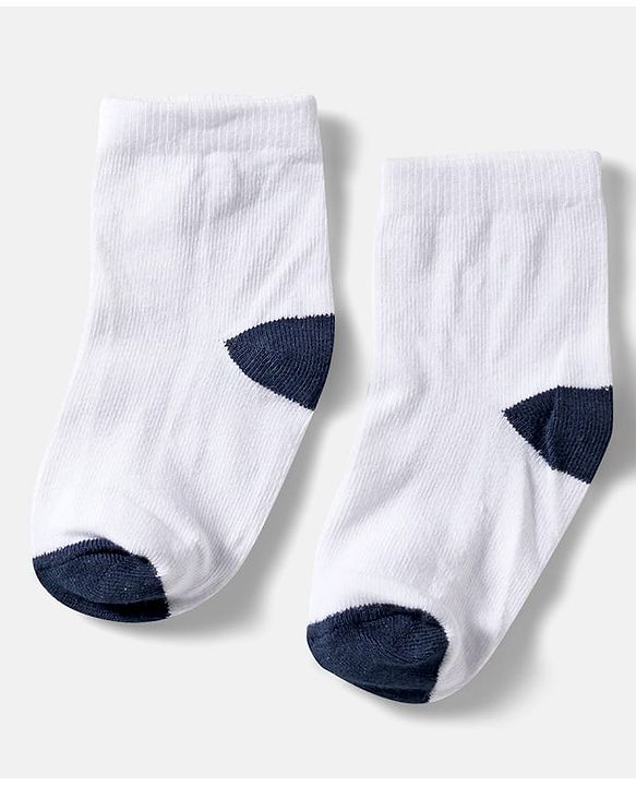 Cute Walk by Babyhug Ankle Length Anti-Bacterial Striped Socks with Star Design Pack of 5 - Multicolor