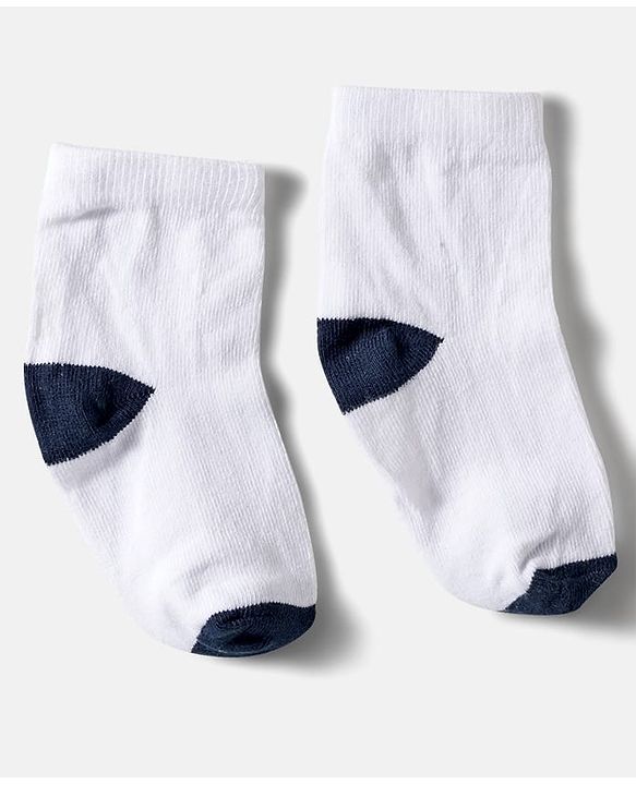 Cute Walk by Babyhug Ankle Length Anti-Bacterial Striped Socks with Star Design Pack of 5 - Multicolor