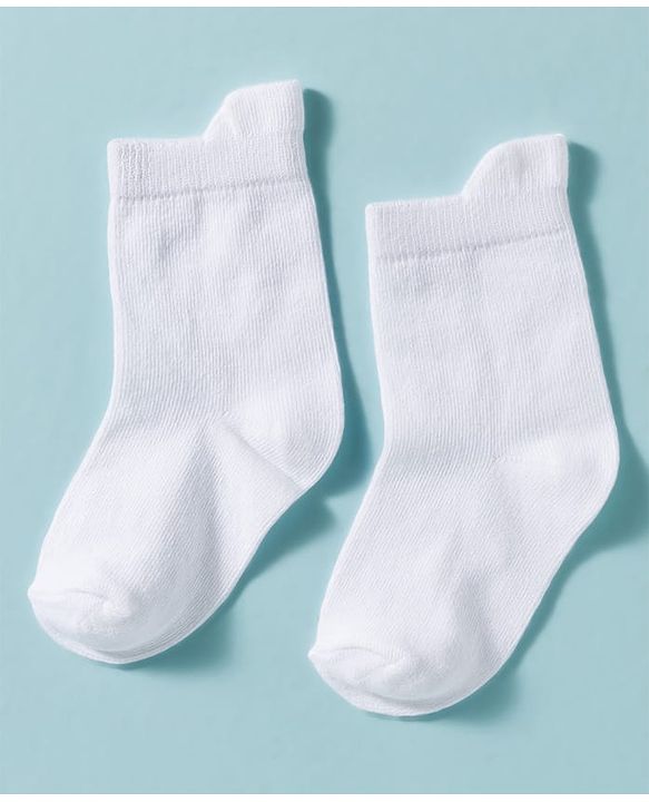 Cute Walk by Babyhug Non Terry Knit Ankle Length Anti Bacterial Solid Socks Pack of 3 - Black
