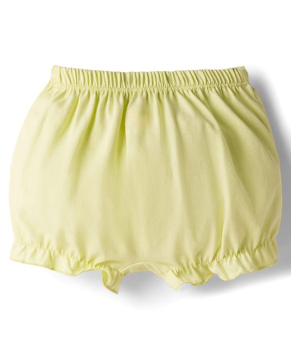 Babyhug 100% Cotton Knit Tropical Theme Printed Bloomers Pack Of 3 - Multicolour