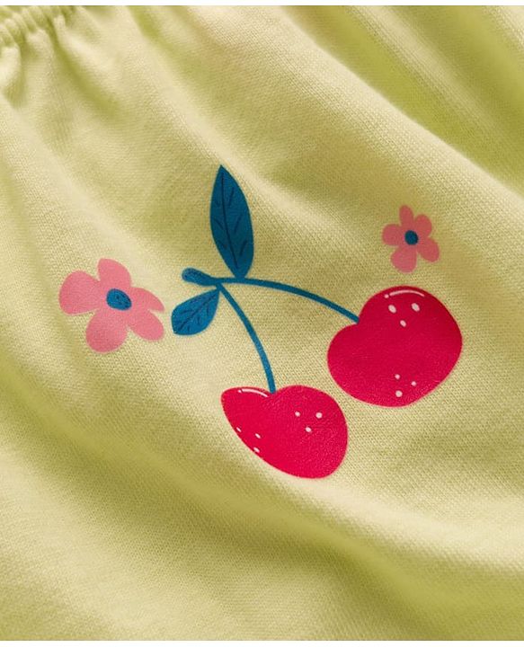 Babyhug 100% Cotton Knit Tropical Theme Printed Bloomers Pack Of 3 - Multicolour