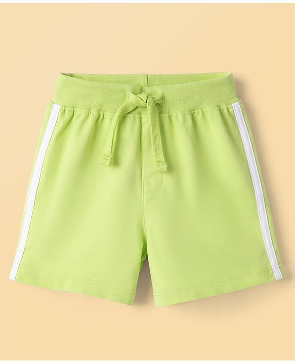 Babyhug Single Jersey Knit Mid Thigh Printed Shorts Pack of 2 - Multicolor