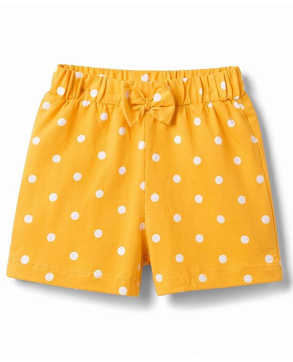 Babyhug Single Jersey Knit Mid Thigh Printed Shorts Pack of 3 - Multicolor