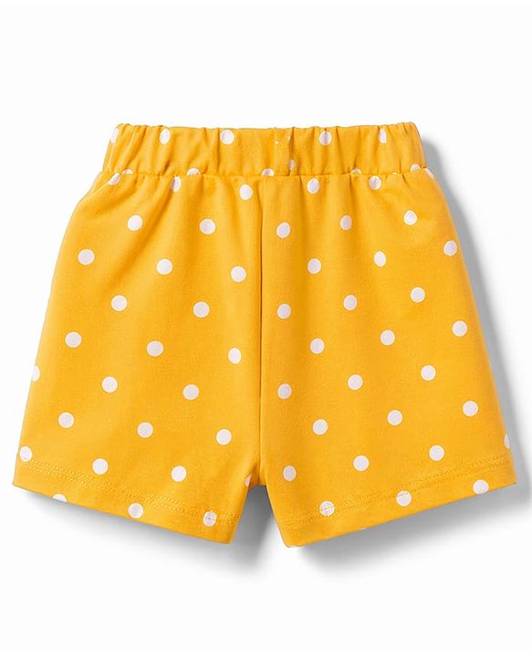 Babyhug Single Jersey Knit Mid Thigh Printed Shorts Pack of 3 - Multicolor