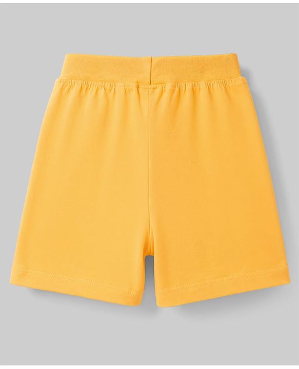 Babyhug Single Jersey Knit Mid Thigh Printed Shorts Pack of 3 - Multicolor