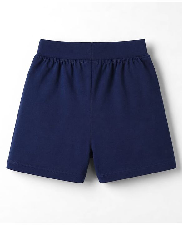 Babyhug Single Jersey Knit Mid Thigh Printed Shorts Pack of 3 - Multicolor