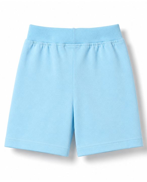 Babyhug Single Jersey Knit Mid Thigh Printed Shorts Pack of 3 - Multicolor