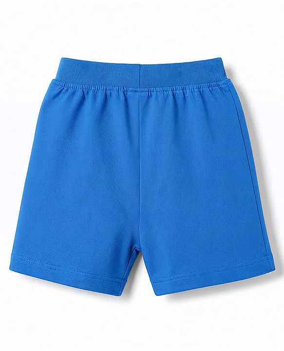 Babyhug Single Jersey Knit Mid Thigh Printed Shorts Pack of 3 - Multicolor