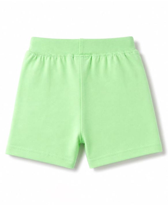 Babyhug Single Jersey Knit Mid Thigh Printed Shorts Pack of 3 - Multicolor