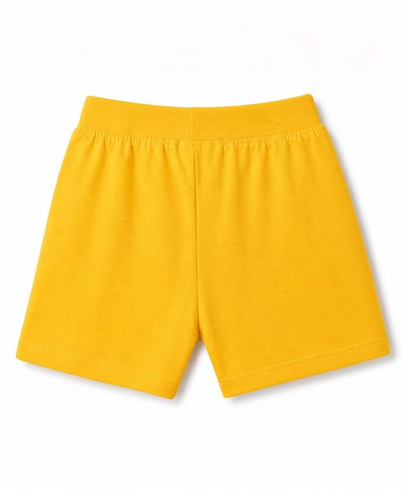 Babyhug Single Jersey Knit Mid Thigh Printed Shorts Pack of 3 - Multicolor