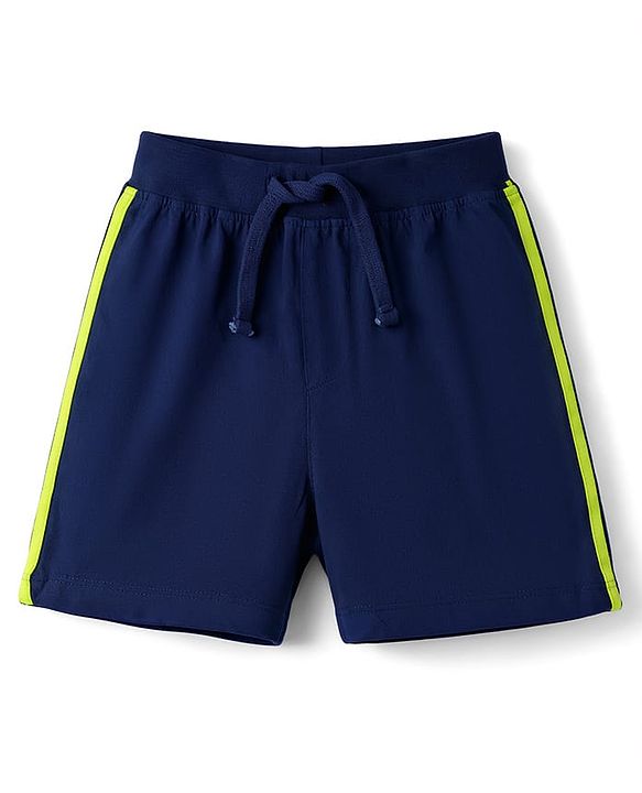 Babyhug Single Jersey Knit MId Thigh Shorts Pack of 3 - Multicolor