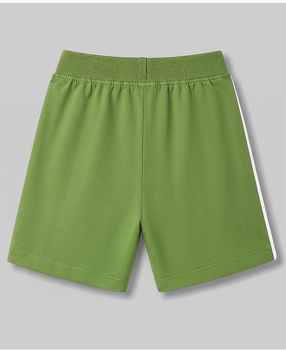 Babyhug Single Jersey Knit Mid Thigh Solid Shorts Pack Of 3 - Multicolor