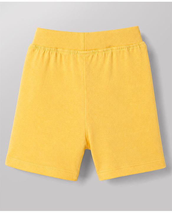 Babyhug 100% Cotton Single Jersey Knit Mid Thigh Printed Shorts Pack of 5 - Multicolor