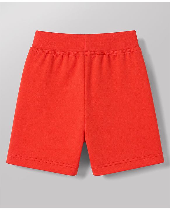Babyhug 100% Cotton Single Jersey Knit Mid Thigh Printed Shorts Pack of 5 - Multicolor