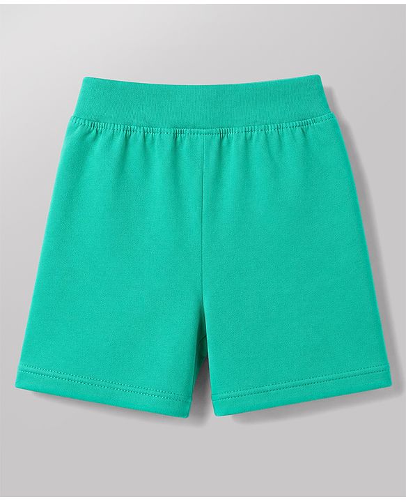 Babyhug 100% Cotton Single Jersey Knit Mid Thigh Printed Shorts Pack of 5 - Multicolor