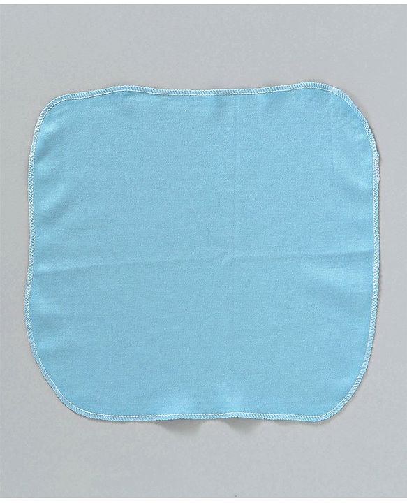 Babyhug Wash Clothes Plain & Printed Pack of 8 (Colour & Print May Vary)