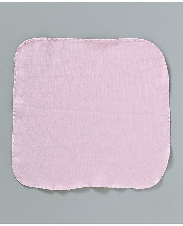 Babyhug Wash Clothes Plain & Printed Pack of 8 (Colour & Print May Vary)