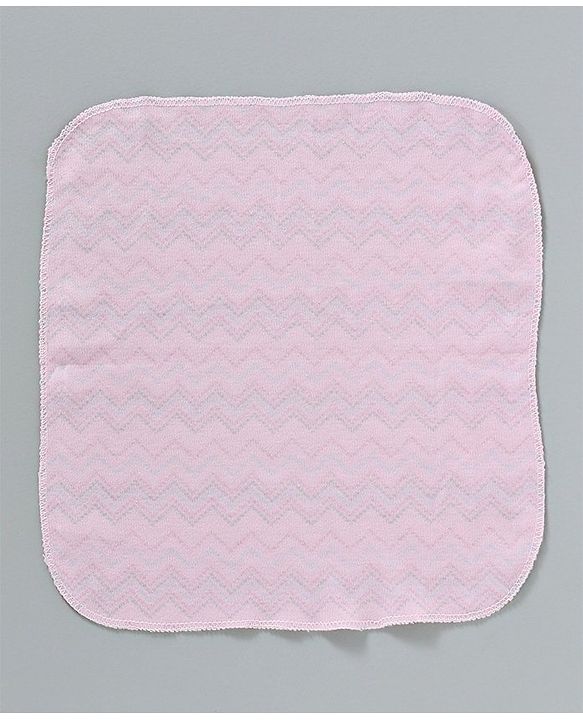 Babyhug Wash Clothes Plain & Printed Pack of 8 (Colour & Print May Vary)