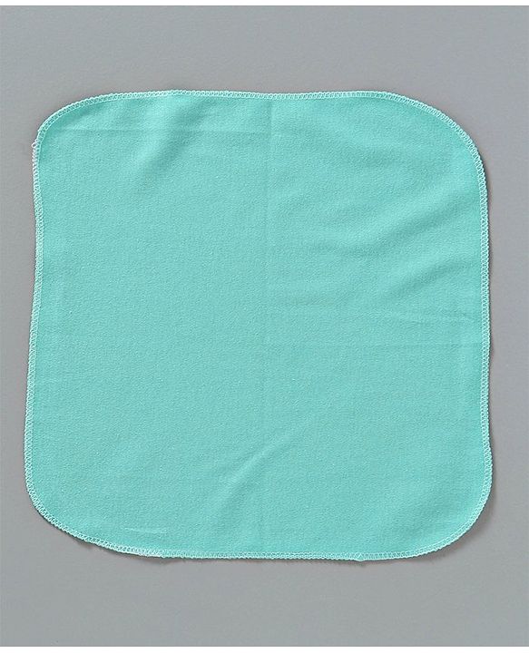 Babyhug Wash Clothes Plain & Printed Pack of 8 (Colour & Print May Vary)