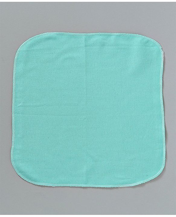 Babyhug Wash Clothes Plain & Printed Pack of 8 (Colour & Print May Vary)