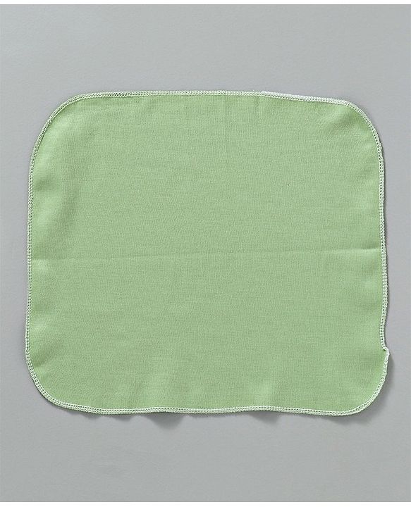 Babyhug Wash Clothes Plain & Printed Pack of 8 (Colour & Print May Vary)