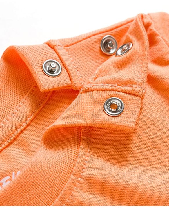 Babyhug Disney Single Jersey Knit Half Sleeves T-Shirts & Shorts Night Suit with Winnie & Friends Graphics Pack of 2 - Red & Orange