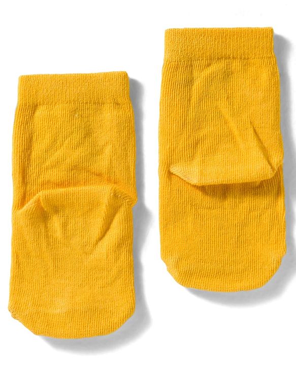 Cute Walk By Babyhug Knit Ankle Length Antibacterial Socks with Tropical & Polka Dot Design Pack of 3 - Navy Blue Yellow & Pink