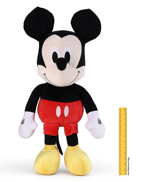 Babyhug Disney Mickey Mouse Soft Toy 50 cm| Premium Plush Stuffed Toy Super Soft & Washable Perfect for Cuddle & Gifting Imaginative Play Sleep Companion for Kids BIS Certified| Home & Car Décor
