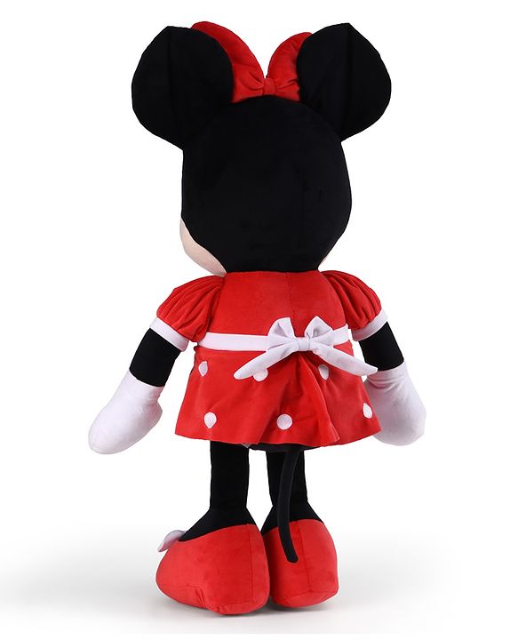 Babyhug Disney Minnie Mouse Soft Toy 50 cm Premium Plush Stuffed Toy Super Soft & Washable Perfect for Cuddle & Gifting Imaginative Play Sleep Companion for Kids BIS Certified Home & Car Décor