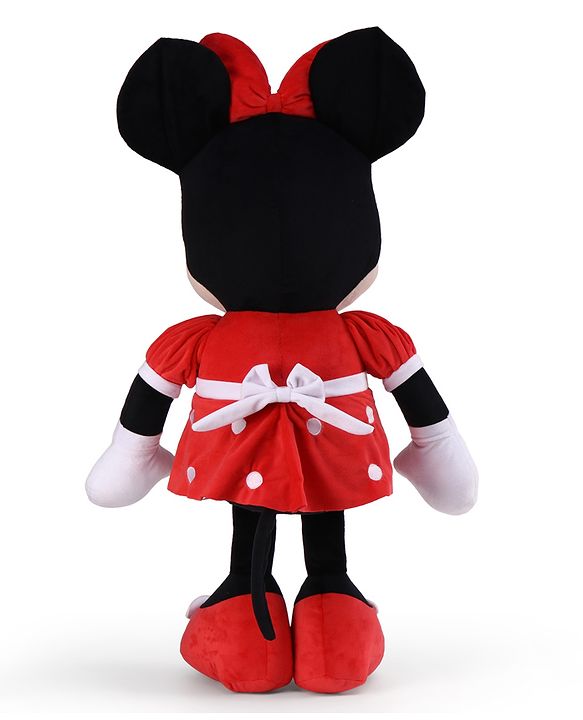 Babyhug Disney Minnie Mouse Soft Toy 50 cm Premium Plush Stuffed Toy Super Soft & Washable Perfect for Cuddle & Gifting Imaginative Play Sleep Companion for Kids BIS Certified Home & Car Décor