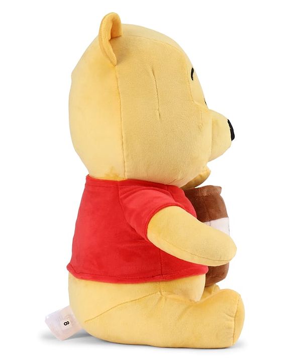 Babyhug Disney Winnie the Pooh Soft Toy 35 cm Premium Plush Stuffed Cuddly Toy Super Soft & Washable Perfect for Gifting, Imaginative Play & Emotional Development BIS Certified Home & Car Decor