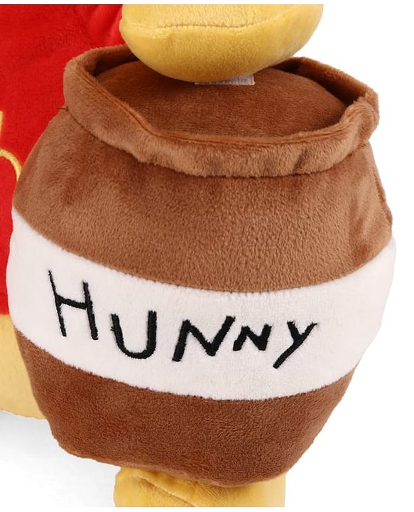 Babyhug Disney Winnie the Pooh Soft Toy 35 cm Premium Plush Stuffed Cuddly Toy Super Soft & Washable Perfect for Gifting, Imaginative Play & Emotional Development BIS Certified Home & Car Decor