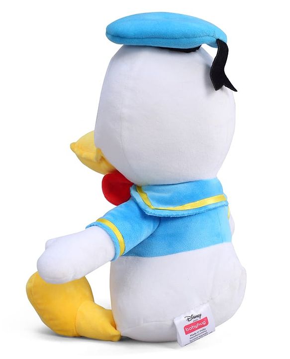 Babyhug Disney Donald Duck Soft Toy 35 cm| Premium Plush Stuffed Toy for Kids| Super Soft & Washable| Perfect for Gifting| Imaginative Play & Emotional Development| Cuddly Toy| BIS Certified