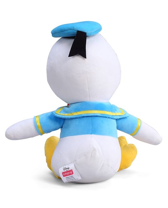 Babyhug Disney Donald Duck Soft Toy 35 cm| Premium Plush Stuffed Toy for Kids| Super Soft & Washable| Perfect for Gifting| Imaginative Play & Emotional Development| Cuddly Toy| BIS Certified