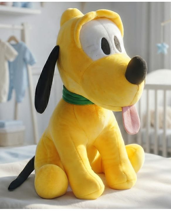 Babyhug Disney Pluto Soft Toy 35 cm| Premium Plush Stuffed Toy for Kids| Super Soft & Washable| Perfect for Gifting| Imaginative Play & Emotional Development| Cuddly Toy| BIS Certified
