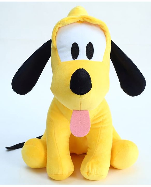 Babyhug Disney Pluto Soft Toy 35 cm| Premium Plush Stuffed Toy for Kids| Super Soft & Washable| Perfect for Gifting| Imaginative Play & Emotional Development| Cuddly Toy| BIS Certified