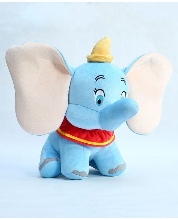 Babyhug Disney Dumbo Elephant Soft Toy 35 cm| Premium Plush Stuffed Toy for Kids| Super Soft & Washable| Perfect for Gifting| Imaginative Play & Emotional Development| Cuddly Toy| BIS Certified