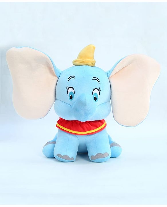 Babyhug Disney Dumbo Elephant Soft Toy 35 cm| Premium Plush Stuffed Toy for Kids| Super Soft & Washable| Perfect for Gifting| Imaginative Play & Emotional Development| Cuddly Toy| BIS Certified