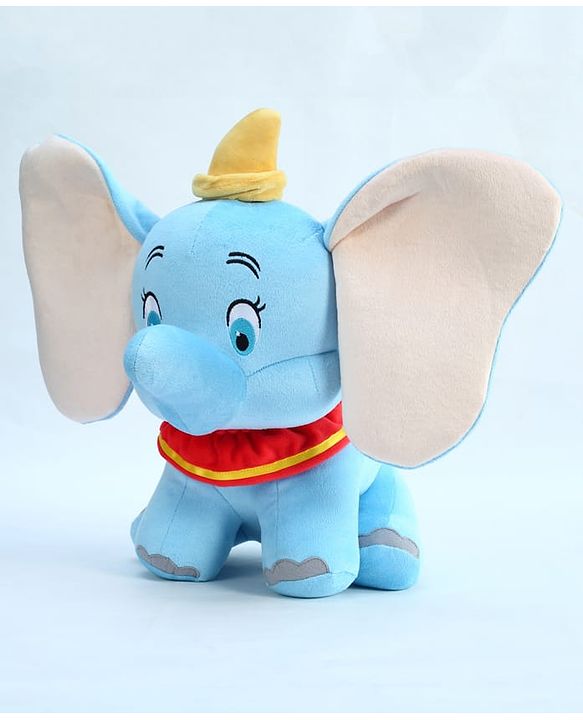 Babyhug Disney Dumbo Elephant Soft Toy 35 cm| Premium Plush Stuffed Toy for Kids| Super Soft & Washable| Perfect for Gifting| Imaginative Play & Emotional Development| Cuddly Toy| BIS Certified