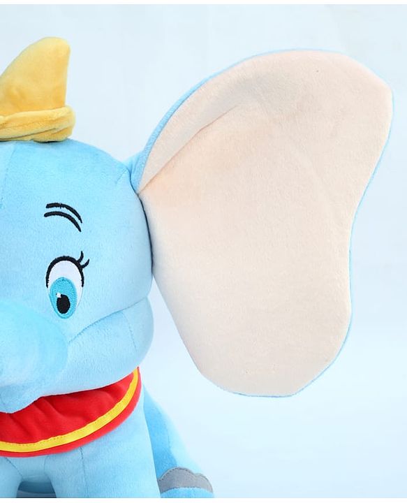 Babyhug Disney Dumbo Elephant Soft Toy 35 cm| Premium Plush Stuffed Toy for Kids| Super Soft & Washable| Perfect for Gifting| Imaginative Play & Emotional Development| Cuddly Toy| BIS Certified