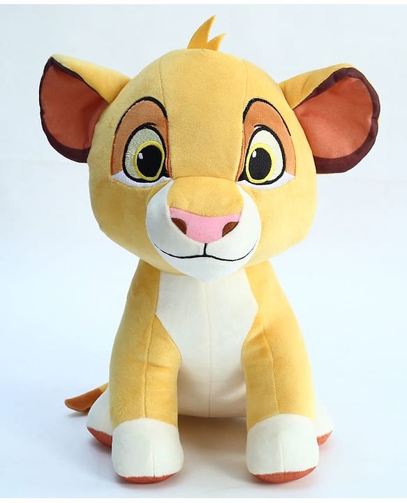 Babyhug Disney Simba Soft Toy 35 cm| Premium Plush Stuffed Toy for Kids| Super Soft & Washable| Perfect for Gifting| Imaginative Play & Emotional Development| Cuddly Toy| BIS Certified