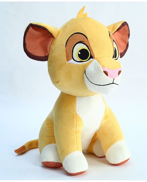 Babyhug Disney Simba Soft Toy 35 cm| Premium Plush Stuffed Toy for Kids| Super Soft & Washable| Perfect for Gifting| Imaginative Play & Emotional Development| Cuddly Toy| BIS Certified