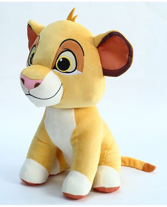 Babyhug Disney Simba Soft Toy 35 cm| Premium Plush Stuffed Toy for Kids| Super Soft & Washable| Perfect for Gifting| Imaginative Play & Emotional Development| Cuddly Toy| BIS Certified