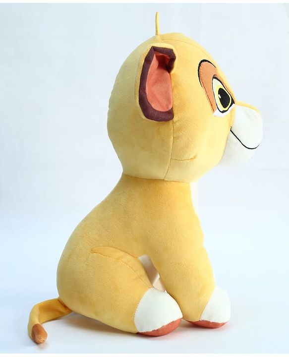 Babyhug Disney Simba Soft Toy 35 cm| Premium Plush Stuffed Toy for Kids| Super Soft & Washable| Perfect for Gifting| Imaginative Play & Emotional Development| Cuddly Toy| BIS Certified