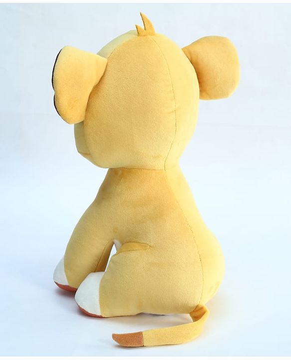 Babyhug Disney Simba Soft Toy 35 cm| Premium Plush Stuffed Toy for Kids| Super Soft & Washable| Perfect for Gifting| Imaginative Play & Emotional Development| Cuddly Toy| BIS Certified